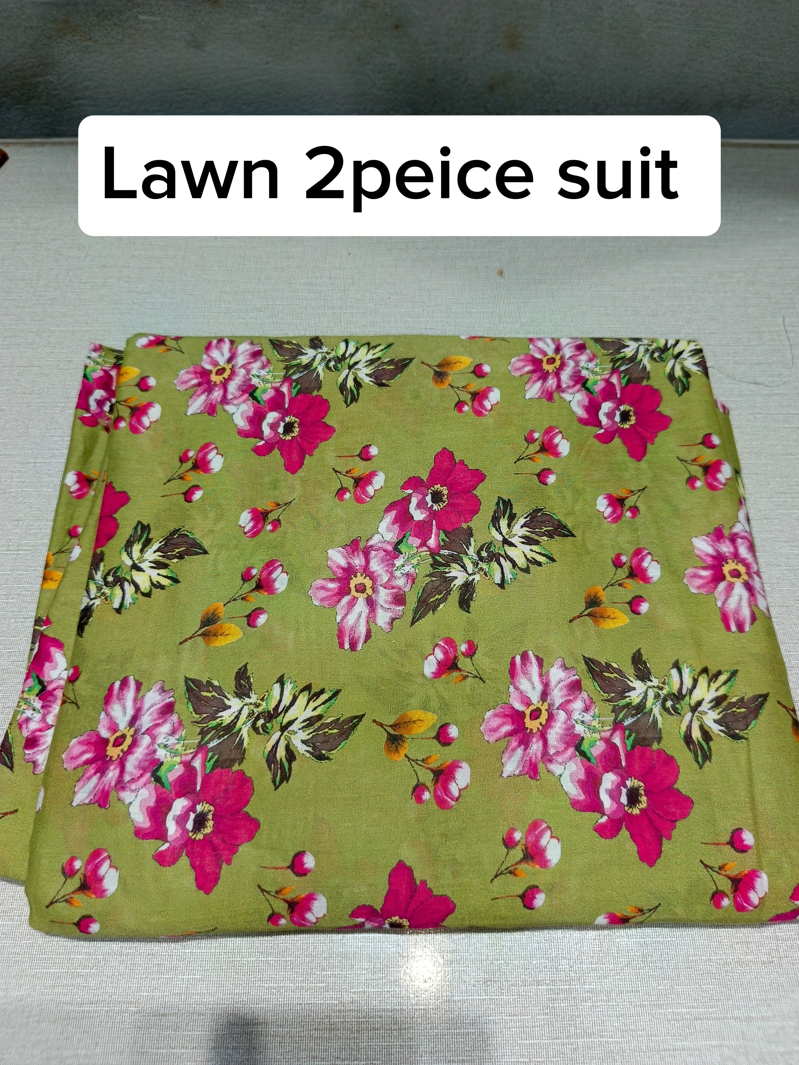 Lawn 2peice suit unstitched