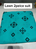 Lawn 2peice suit unstitched